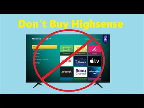 Will never buy a Hisense product again published 2 years ago About 6 months after purchase, Netflix and Stan apps stopped working. . Hisense tv stopped working